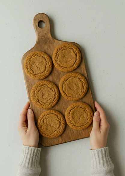 Ginger Cardamom Rose Cookie