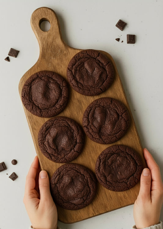 Double Chocolate Cookies (Pack of 4)