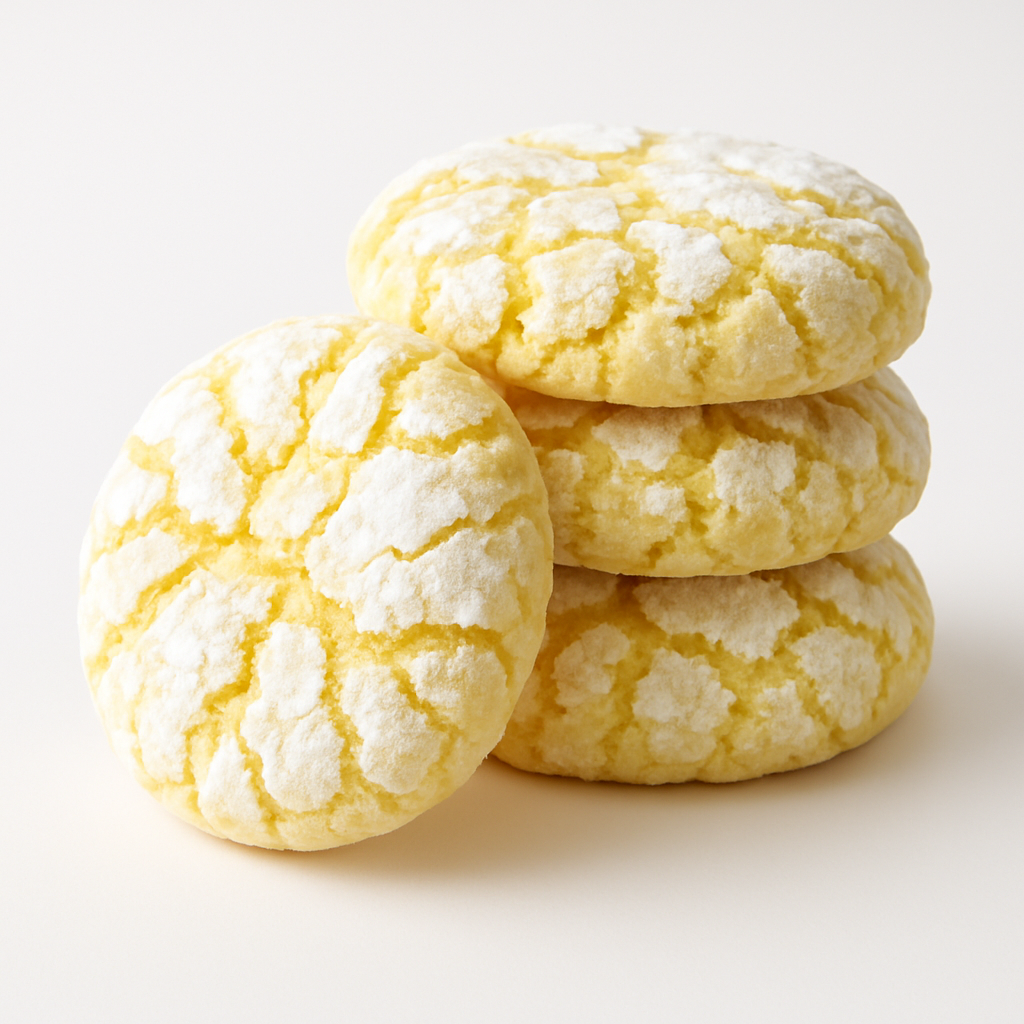Lemon Crinkle Cookie